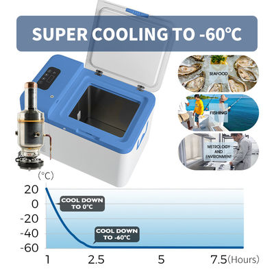 Single-Temperature Compact Table Top Cold Storage Fridge -60C 17.5KG Net/Gross Weight