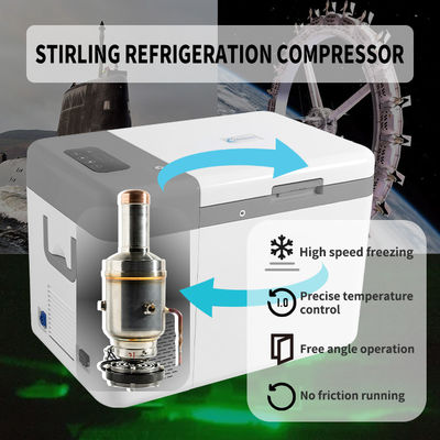 -86C Degree 25L Mini Medical Freezer for Vaccine Transport Portable and High Capacity